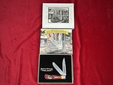 REMINGTON 2 BLADE TRAPPER 20th Anniversary Bullet Poster Knife 1982-2002 picture