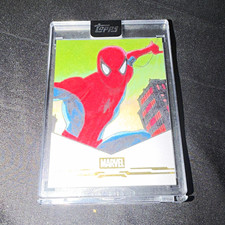 Topps 2026 Marvel Mint Spider-Man Original Sketch Card Auto Stephane Leonardi picture