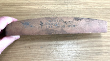 Vintage Norton Oil Sharpening RED STONE 38A120 02 135 0605 9