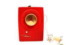 VINTAGE 195Os HISTORICAL OLD ANTIQUE REGENCY XR-2 MINIATURE TRANSISTOR RADIO picture