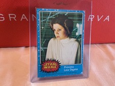 RARE 1977 Star Wars Scanlens #5 Princess Leia Iconic rookie card Excellent picture