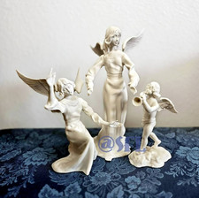 Boehm Porcelains Angels Set Of 3 Spirit of Bethlehem Nativity Christian OG Box picture