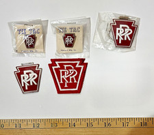 Vintage Pennsylvania Railroad (PRR) Keystone Collectible Lot - 5 Pieces picture