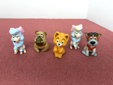 lot of 5 vintage Disney Characters Rubber Bath Toy Figures oliver and company picture