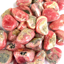 Genuine Rhodochrosite Crystal Tumbled Stones, Argentina picture