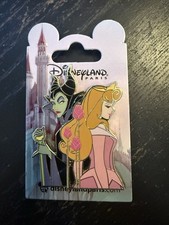 DLP Sleeping Beauty Aurora Maleficent Profile Back DLRP Paris Disney Pin 2024 picture
