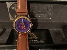 Disney Fantasma Sorcerer Mickey Fantasia Deluxe Quartz Analog Watch # 4245/5000 picture