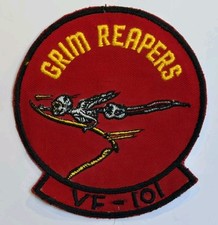 GRIM REAPERS VF-101 VINTAGE MILITARY PATCH picture