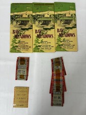 1947 Bay Meadows Ephemera 17 Tickets, 3 Programs picture