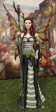 Ebros Greenwoman Dryad Fairy with Merlin's Staff Statue 19