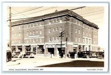 c1920's Haileybury Hotel Building Thatcher Ontario Canada RPPC Photo Postcard picture