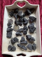 Genuine Live-Lodestone pair- Magnetite Mined in NY USA ADIRONDACK -Small picture