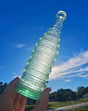 Mint Art Deco Grimes Soda Bottle From Walnut Ridge, Arkansas, AR, ARK picture
