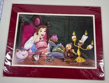 Disney Art Print Michelle St. Laurent Belle, Be Our Guest Beauty & The Beast picture