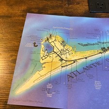 Ocracoke Island Village Illustrated Map Outer Banks NC Collan Kneale 2006 2009 picture