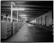 Waltham MA 1873-80 Boston Manufacturing Company Wing Interior Factory picture