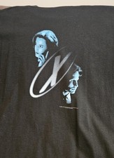 Stanley Desantis Vintage 1998 The X Files Fight The Future SS Graphic Tee L picture