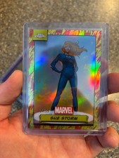 2024 Topps Chrome Marvel Sur Storm Human Torch Refractor /39 RARE Mint MARVEL  picture