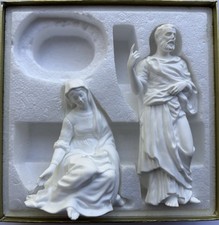 Lenox Renaissance Nativity The Holy Family 1991 Joseph And Mary, No Baby Jesus picture