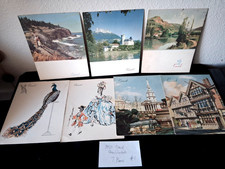 Cunard Menus 1959 Queen Elizabeth Vintage Ocean Liners Lot of (7) picture