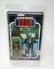 Vintage Star Wars Return Of The Jedi - Kenner 1983 - Zuckuss - 77 Back w/Case picture