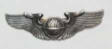 Vtg Sterling WW11  Army Airforce USA Navigator 7.1gm 2