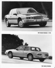1987 Buick Riviera T Type and Riviera Press Photo 0140 picture