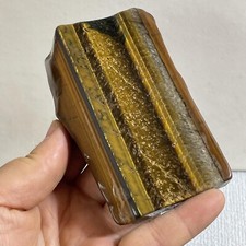 229g Natural tiger's-eye Rough Raw Stone Rock Specimen Reiki healing picture