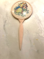 Vintage Victorian Couple Bathroom Hand Mirror picture