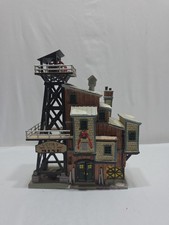Lemax 2001 Harvest Crossing Lucky No 7 Mine #15576 Village picture