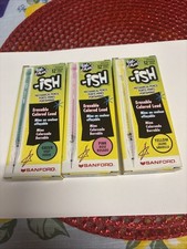 VTG Sanford ISH Erasable Colored Mechanical Pencils Green/Pink/Yellow-11 each picture