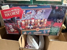 Vintage 1994 Mr. Christmas Santa’s Musical Toy Chest In Box picture