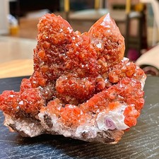 1.33LB Healing of high-quality rare red crystal mineral specimens picture