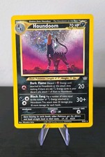 Pokémon TCG Houndoom Neo Revelation Holo Card 8/64 MP/HP picture