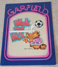 VTG Garfield Mead Portfolio 33288 Block That Kick Folder Jim Davis  picture