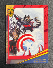 2023 Finding Unicorn Rocket & Groot Defending Captain Shield Crossover /55 picture