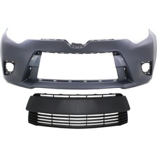 Garage-Pro Bumper Cover KIT For Toyota Corolla 2014-2016 Front Primed picture