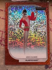 2026 UD DC Platinum Plastic Man Orange Sparkle #16/33 picture