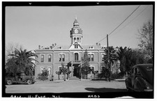 Photo:Florence Arizona Pinal County Courthouse 1930s Cupola HABS picture
