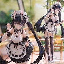 25cm Anime Cat-Eared Girl Maid Figure Collection Ornament Standing Model 9.84in picture