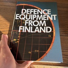 Vintage Defense Equipment from Finland Brochure: Kemira Lapua Sako-Valmet Suunto picture