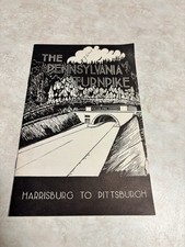 Vintage Pennsylvania Turnpike Commission Book Harrisburg Pittsburgh Travel  picture