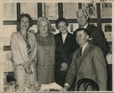 1964 Press Photo Luncheon at Vieux Carre Restaurant - nob11088 picture