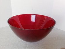 Vintage Orrefors Fuga Red Glass 8