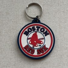Vintage Keychain BOSTON RED SOX Key Ring Fob MLB / Benjamin Moore Paints Sponser picture