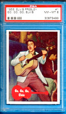 1956 Topps Elvis Presley #1 Go, Go, Go, Elvis Psa 8 picture
