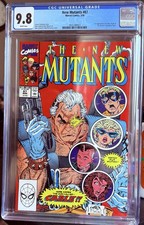The New Mutants 87 (1990) 🗝️key issue🔑CGC 9.8, 1st First Appearance Cable picture