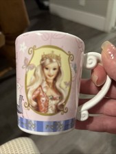 Rare Barbie as The Princess and the Pauper Ceramic Mug, Read Description. picture