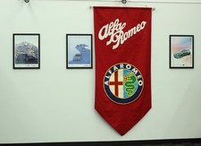 Alfa Romeo Dealer Tapestry Flag Sign picture