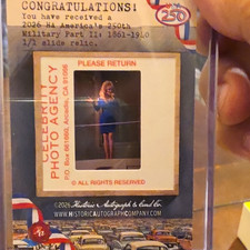Historic Autographs 2026 Dolly Parton Slide Relic Insert 1/1 picture